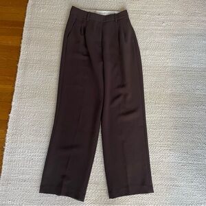 Effortless Pant Aritzia BROWN